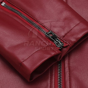 Chaqueta de Cuero Genuina para Hombre, Venta Caliente 2025, Chaqueta de Cuero Entallada para Hombre, Chaqueta de Cuero Personalizada para Hombre - Product Image 6