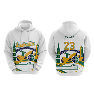 Sublimación personalizada All-Over Print Hoodie para tallas grandes hombres sudaderas de hombre - Product Image 5