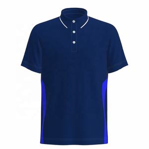 Polo transpirable de secado rápido para hombre, estampado bordado, algodón liso, poliéster, Spandex, uniforme de trabajo corporativo deportivo de Golf sólido - Product Image 3