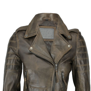 Veste en cuir unisexe à fermeture éclair, nouveau design 2026, en PU, style motard, pour homme, avec logo personnalisé, OEM, vente en gros - Product Image 2