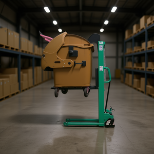 Transpaleta Manual Superior de 1500 kg con Compactador de Basura - Product Image 3