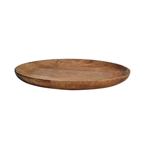 Recién llegado, venta al por mayor, placa de cargador de madera Natural, placa de madera Premium, tamaño personalizado, forma, Color - Product Image 4