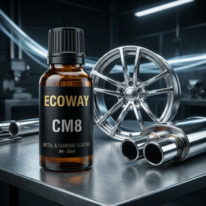 Revêtement céramique pour roues et métaux 9H CM8 |   Protection en chrome et alliage |   Anti-corrosion + Résistant à la chaleur |   Fabriqué à Taïwan - Product Image 2