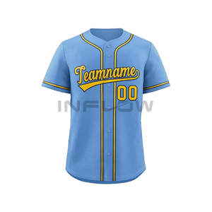 Jersey de béisbol y softbol personalizado, ropa de béisbol, diseños uniformes, 100% poliéster, patrón de equipo juvenil, conjuntos de sublimación - Product Image 3