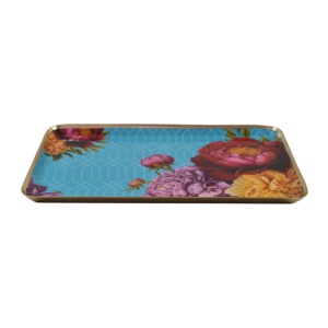 Bandeja de Servicio de Metal con Acabado Esmaltado, Diseño Elegante y Estilo Único para Hoteles, Restaurantes, Cocina, Hogar y Otros Eventos, Precio Bajo - Product Image 1
