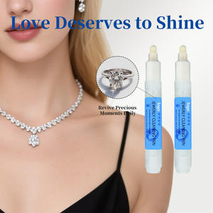 Custom 6ml penna per la pulizia dei gioielli con soluzione di schiuma naturale per oro argento anelli di diamanti orecchini in Kit da viaggio portatile - Product Image 5