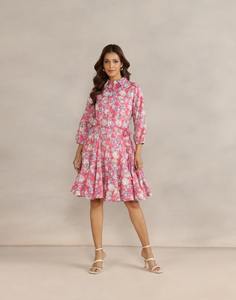 Vestido Midi con estilo de algodón indio hecho a mano, personalizado, para novia, boda, luna de miel y viaje de verano, comodidad, regalo perfecto para ella - Product Image 3