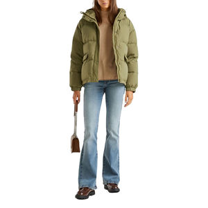 Chaquetas para Mujer, Chaqueta Acolchada para Mujer, Ropa de Invierno, Parka Cálida, Chaqueta Corta de Moda, Chaqueta Gruesa con Cremallera y Manga Larga para Mujer - Product Image 4