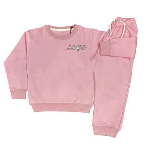 Ropa para niños, sudadera con logotipo personalizado, conjunto de Jogger, sudadera de algodón de rizo de gran tamaño para niños, chándal Jogger - Product Image 6