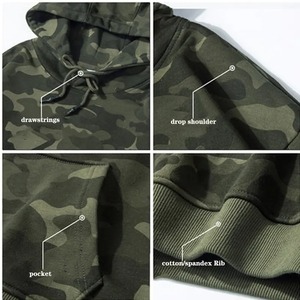 Venta al por mayor de ropa de calle personalizada de alta calidad fabricante casual desgastado para hilo de lana pulóver básico 100% algodón - Product Image 2