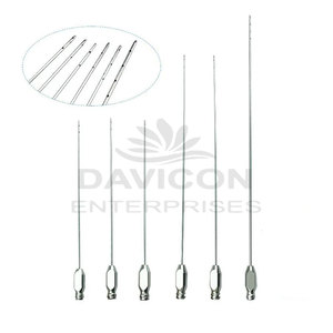 Cánulas Gasparotti Manuales de Acero Inoxidable de Alta Calidad con Logotipo Personalizado para Uso Profesional en Clínicas de Cirugía Plástica - Product Image 5