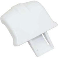 WR2X8345 Soporte de plástico para estante de refrigerador, tapa de extremo, piezas de repuesto manuales/eléctricas para frigoríficos domésticos y de hotel - Product Image 1
