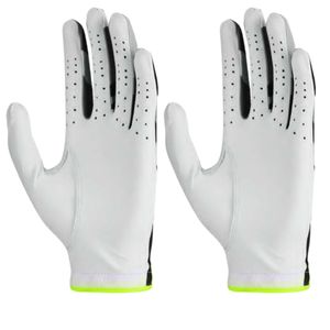 Gants de golf professionnels antidérapants, sensation agréable, tissu doux, blanc, pour adultes, extérieur et intérieur, durables, disponibles en cuir véritable - Product Image 5
