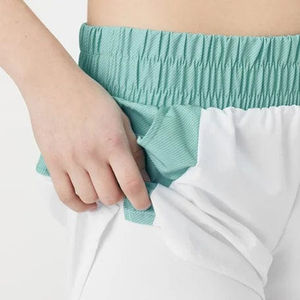 Pantalones cortos de motorista de talla grande 2025, pantalones cortos de Yoga elásticos de cintura baja, mallas de fábrica, venta al por mayor, pantalones cortos para correr para Niñas para mujeres - Product Image 4