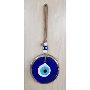 Ornement doré Evil Eye 11x31cm Tenture murale - Product Image 1
