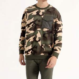 Sweat-shirt à col montant en molleton français anti-froissement 100% coton de haute qualité OEM/ODM, impression de logo personnalisé, sweat-shirt pour homme - Product Image 1