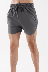 Short de course pour hommes design personnalisé High Street solide avec passepoil respirant taille élastique à séchage rapide - Product Image 2