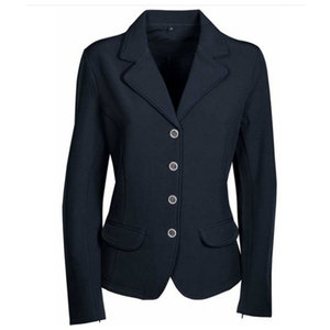 2025 nouvelle vente d'usine mince femmes à manches longues veste à glissière équitation Baselayer course équestre sport haut maille matériel - Product Image 6