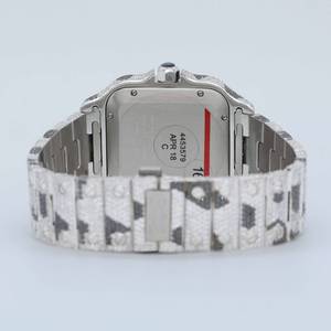 RB GEMS lujo Acero inoxidable automático mecánico analógico VVS Moissanite diamante reloj estilo personalizado hombres - Product Image 4