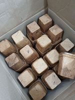 Tasses en fibre de coco Naturel Biodégradable Coco Coco Graines Starter Semis Pots de fleurs Pots de coco coco