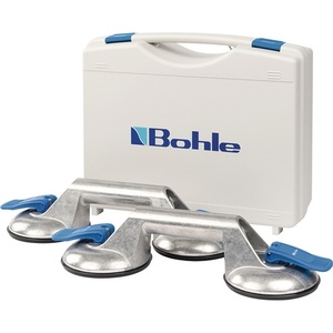 VERIBOR 60 Kg Load Capacity Suction Lifter Set 120 mm Aluminum Head 2 Pieces/Set <b>Squeegee</b> - Product Image 1