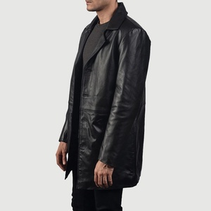 Chaquetas de Cuero con Cierre de Cremallera, Resistentes al Viento y Transpirables, Novedad 2025, Venta al por Mayor, Talla Adulto, Ropa Urbana, Chaquetas de Motociclista para Hombre - Product Image 4