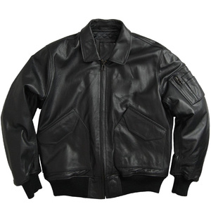 Professional Made Genuine Cowhide Leather Wholesale Hot Selling High Quality <b>Light</b> Weight Best Design 2024 <b>Men</b> Leather <b>Jacket</b> - Product Image 1