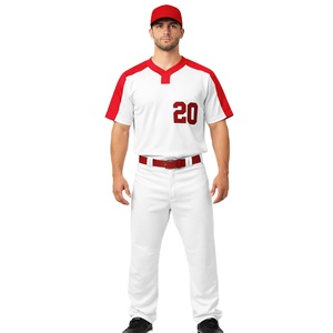 Ensemble d'uniformes de baseball haut de gamme – Maillot et pantalon personnalisés pour hommes, vêtements de sport haute performance - Product Image 1