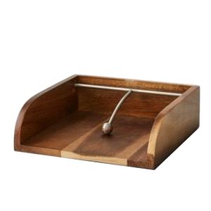 Nouvel arrivage de porte-mouchoirs en marbre avec finition dorée Accessoires de table pour la maison Hôtel Fête Dîner Porte-papier standard - Product Image 5