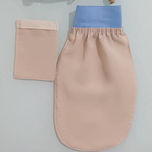 Guantes de seda turcos coloridos engomados lavables sin dedos buena calidad mujeres hombres uso Hammam baño Sauna ducha colorido - Product Image 1