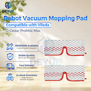 Rullo di Ricambio <span class=keywords><strong>per</strong></span> Robot Aspirapolvere Compatibile con Vileda, Panno <span class=keywords><strong>per</strong></span> Mop ad Alto Assorbimento d'Acqua - Product Image 2