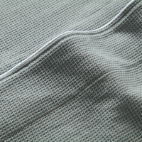 Peignoir de bain gaufré 100 coton Hotel Peignoir doux Peignoir d'hôtel gaufré blanc