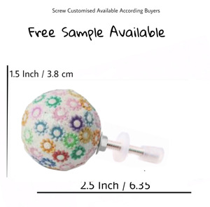 Design moderne Résine Décoratif Armoire Tiroir Porte Céramique Boutons Poignée pour Cuisine Chambre à coucher Salle de bain Armoire Commode Utilisation - Product Image 3