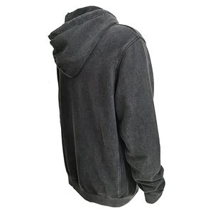New Arrival 100% Cotton Acid Washed <b>Thermal</b> <b>Hoodies</b> High Street Acid Washed Breathable <b>Hoodies</b> Wholesale Customise Oem - Product Image 4