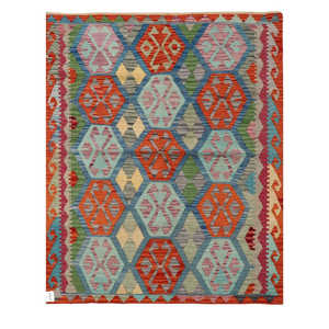 Alfombra Imaco Rugs Maimana Afganistán Kilim, Alfombra de Área de 191 x 150 cm - Product Image 1