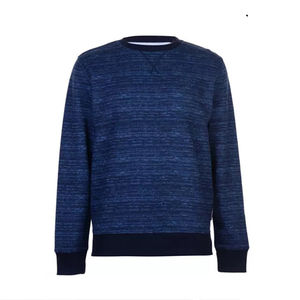 Nueva llegada 2025 Premium todos los colores liso cuello redondo algodón hombres cuello redondo sudadera Unisex Slim Fit - Product Image 4