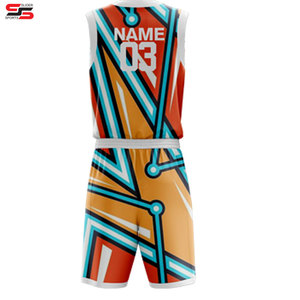 Diseño personalizado impreso baloncesto pelota deportes uniforme sublimación equipo desgaste baloncesto uniforme - Product Image 2