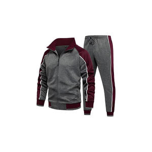 Nouvel ensemble de survêtement tendance confortable et ample pour hommes pour l'extérieur, collection automne 2025, ensembles de vêtements de sport décontractés avec deux couleurs - Product Image 2