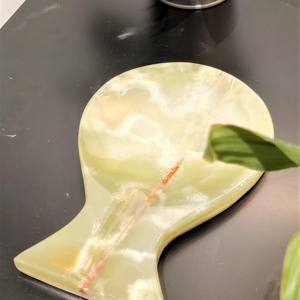 Marble & Inlay Wood Spoon rest Metal <b>Kitchen</b> Holder for Spatulas Spoons <b>Tongs</b> More - Product Image 5