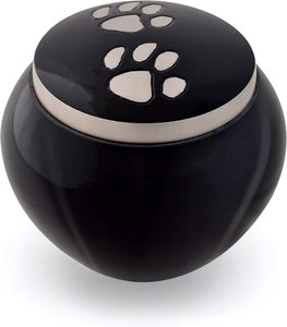 <b>Dog</b> Finger Print <b>Urn</b> <b>For</b> Memories Metal Aluminium Metal Pet <b>Urns</b> In Wholesale Prices With export Quality <b>For</b> <b>Dog</b> Cats <b>Ashes</b> - Product Image 1
