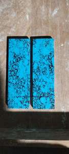 Escamas de Piedra de Perla Pulida Faizacraft para Mangos de Cuchillo, Diseño de Placa con Estilo Amoroso por Recone Stone Scals - Product Image 2