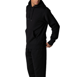 Calidad Algodón 100% poliéster Invierno Polar sudaderas con capucha estilo personalizado patrón sólido capucha pulóver bordado sudaderas térmicas - Product Image 3