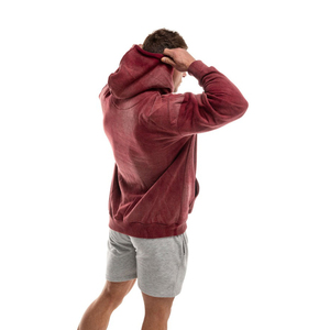 Estilo de gimnasio de calidad Premium para hombres 400 GSM, Jersey de punto grueso de invierno, sudadera informal con capucha Sun Fade, 100% algodón, tamaño de pareja - Product Image 4
