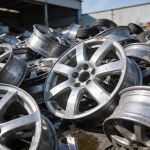 Déchets de jantes en alliage d'aluminium 99% Jantes entières Emballées pour l'expédition internationale - Product Image 2