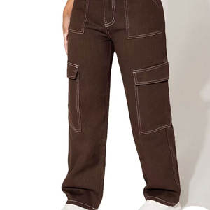 Vente en gros de jeans pour femmes à prix avantageux, jeans pour femmes respirants pour l'hiver, en vente en ligne - Product Image 3