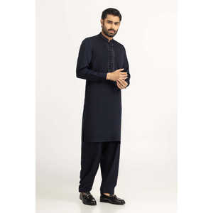 Costume de mariage moderne pour homme, coupe ajustée, simple boutonnage, blazer de luxe pour affaires, fermeture à boutons, style élégant, SK-STY25-016, tissu tissé - Product Image 3