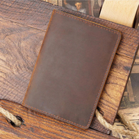 Dompet Kartu & Paspor Kulit Asli Anti-RFID, Dompet Perjalanan Trendy, Produsen Grosir