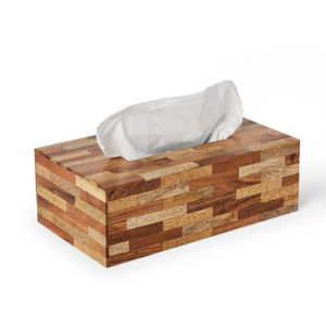 Newest Design Rectangular Shape <b>Tissue</b> Box Holder Made of Wood Material <b>Tissue</b> Box Cover <b>for</b> <b>Wedding</b> Party Usage in Low Price - Product Image 4