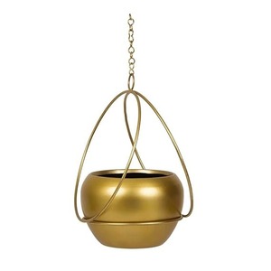 Disponible macetas de metal hechas a mano exclusivas de alta calidad elevar su espacio con diseños de moda maceta colgante - Product Image 1