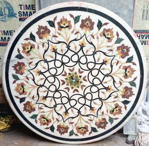 Semi-Precious Stone Table top Set for Dining in Home Office Living Room Hotel or Villa Traditional <b>Shoe</b> <b>Cabinet</b> - Product Image 4